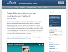 Tablet Screenshot of lexdis.org.uk